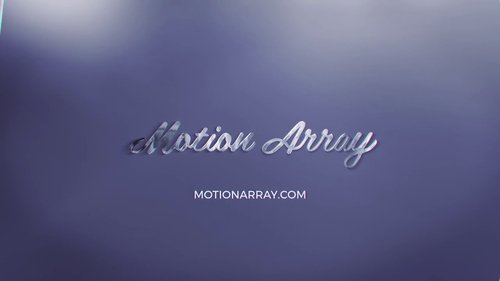 MotionArray - Elegant Glossy Logo 225520