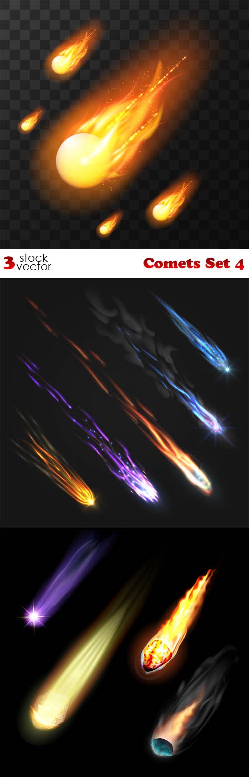 Vectors - Comets Set 4