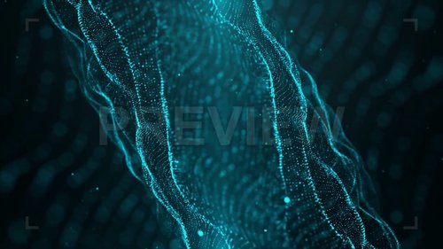 MotionArray - Blue Flowing Particles Background 230588