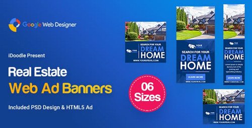 CodeCanyon - C30 - Real Estate Banners HTML5 Ad - GWD & PSD - 23823418
