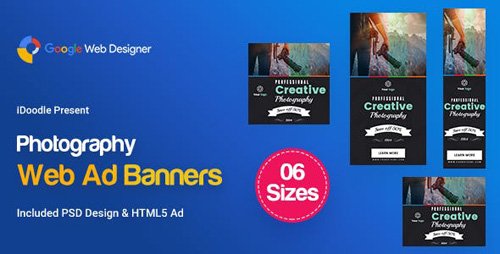 CodeCanyon - C27 - Photography Banners HTML5 - GWD & PSD - 23809751
