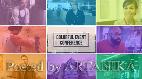 Colorful Event Conference Promo 229822