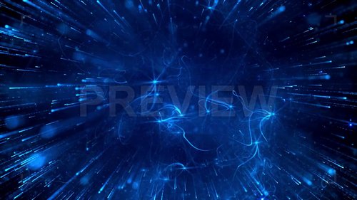 MotionArray - Random Motion Of Blue Particles 238079