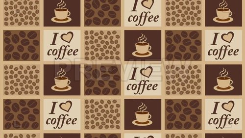MotionArray - Coffee Background Patterns 234762