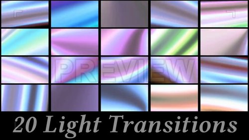 MotionArray - 20 Light Transitions 236048