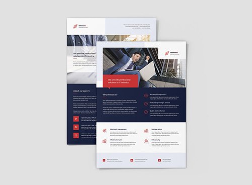 Flyer – IT Solutions PSD