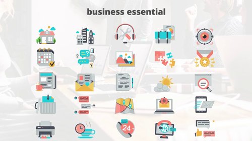 MA - Business Essential - Flat Animation Icons 206724