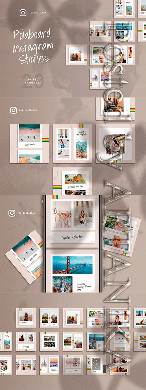 Polaboard Instagram Social Kit