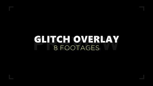 MotionArray - Color Glitch Overlay Pack 240948