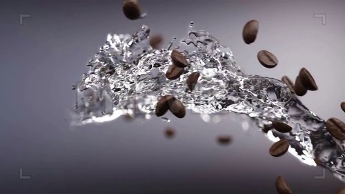 MotionArray - Water Trail And Coffee Beans 240936