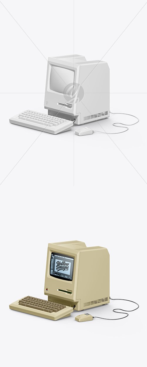 Apple Macintosh 1984 Mockup 43269 TIF