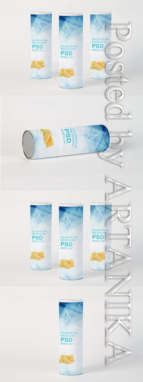 Cylindrical Packaging PSD Mock Up