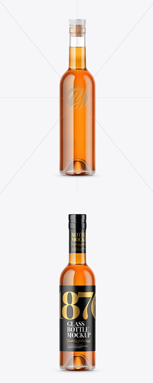 Cognac Bottle Mockup 42801 TIF