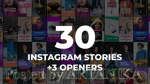 30 Instagram Stories Pack 88577