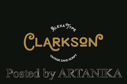 Clarkson Vintage Font
