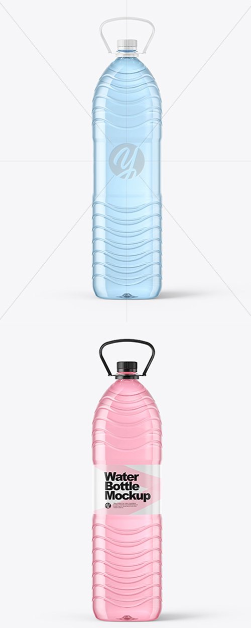 1L PET Water Bottle Mockup 38330 TIF