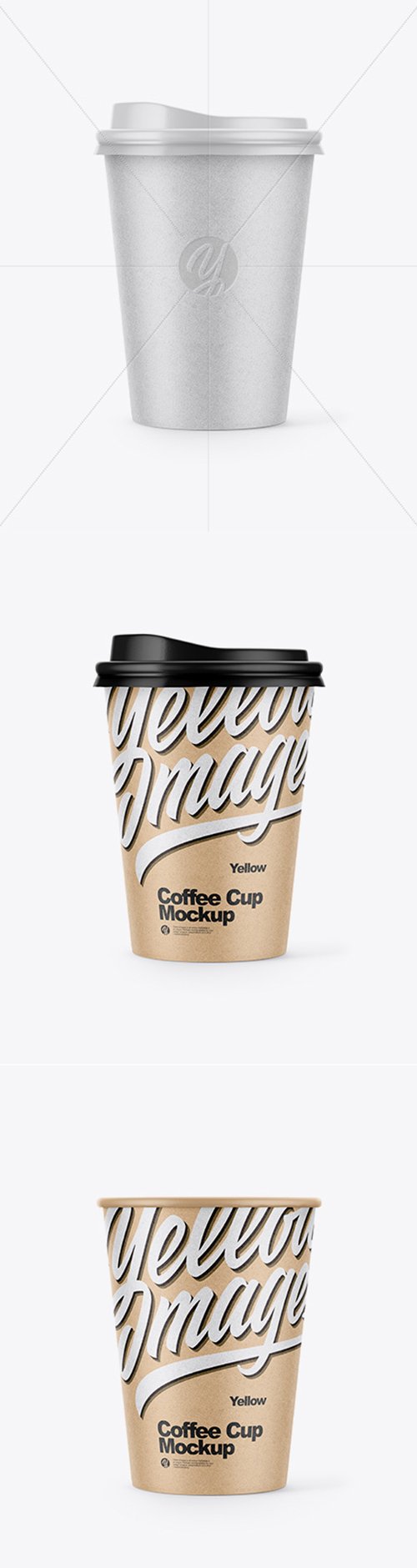Kraft Paper Coffee Cup Mockup 42971 TIF