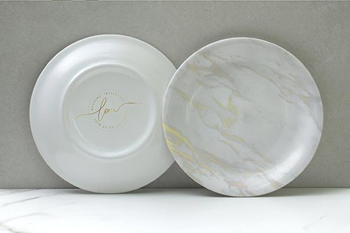 Porcelain Plate Mockup