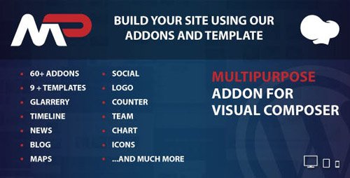 CodeCanyon - MultiPurpose Addons for WPBakery Page Builder WordPress Plugin v1.0 - 24094753