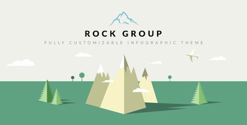ThemeForest - Rock Group v1.5 - Multipurpose Infographic Theme - 9005879