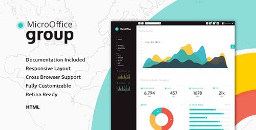 ThemeForest - Micro Office v1.1 - Intranet & Extranet HTML Template - 19931713