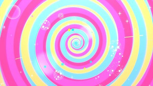 Rainbow Swirl And Sparkles 24198122