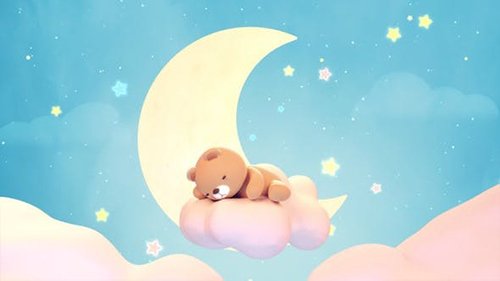 Cute Sleeping Bear 24255846
