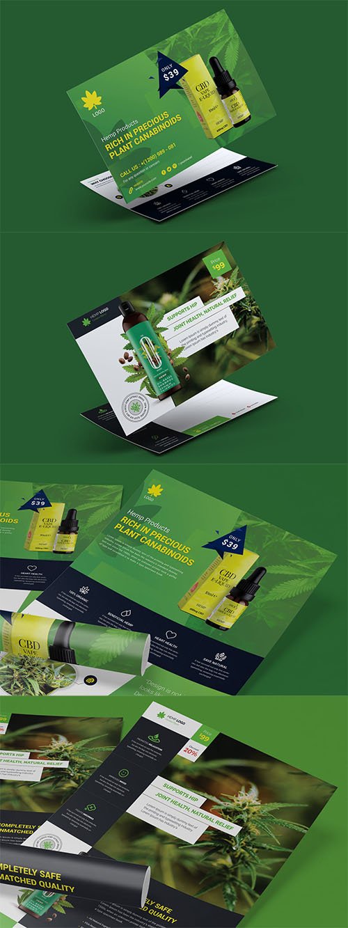 Hemp Product Poster and Postcards