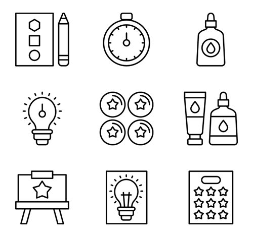100 Education Vector Icons