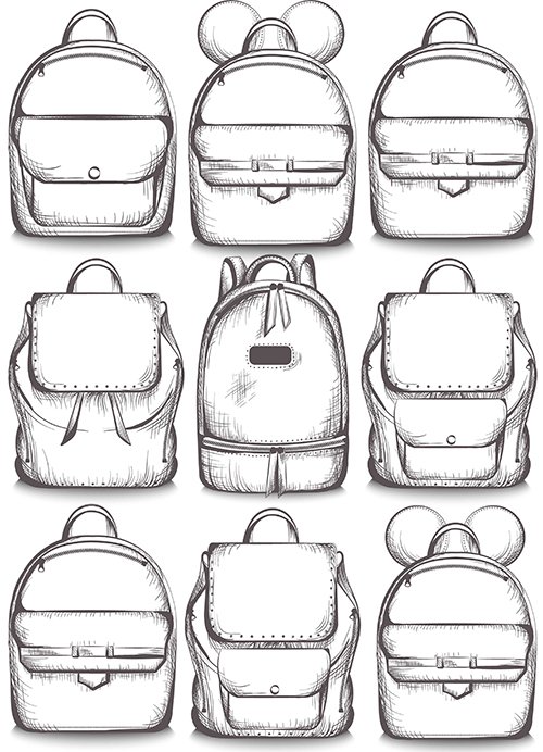 School Bags Set