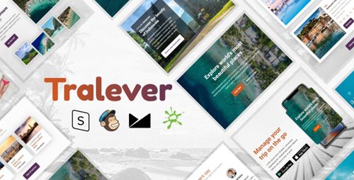 ThemeForest - Tralever v1.0 - Responsive Email Template with MailChimp Editor, StampReady & Online Builder - 24325471