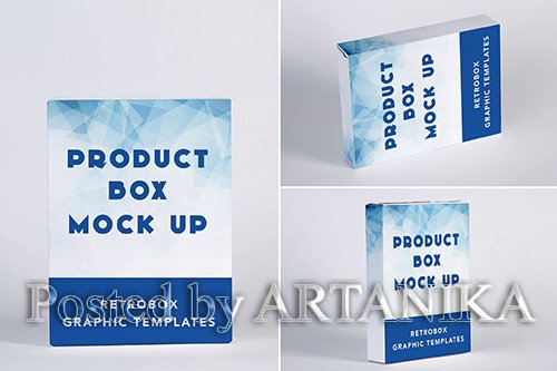 Product Box Mock Up