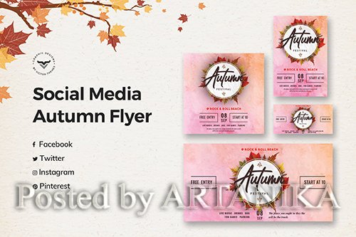 Autumn Social Media Template