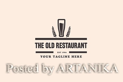 The Old Restaurant Label