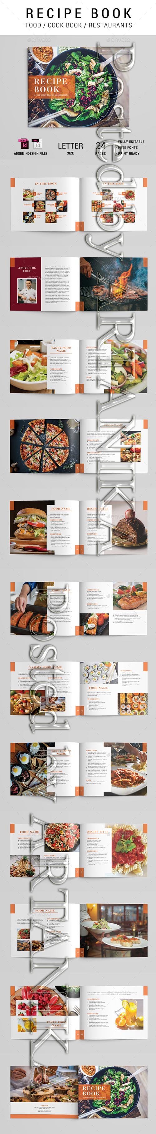 Cook Book Recipe Brochure 23822539