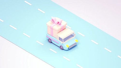 VH - Gift Delivery Truck 23824600