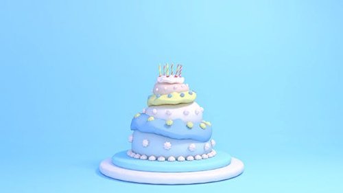 VH - 3 Tier Birthday Cake II 23829758