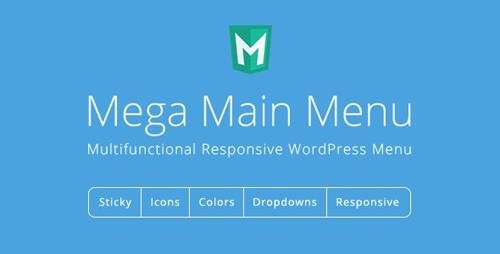 CodeCanyon - Mega Main Menu v2.2.0 - WordPress Menu Plugin - 6135125
