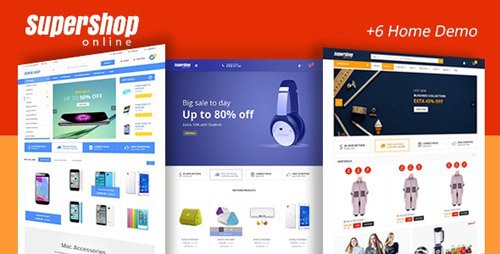 ThemeForest - Super Shop v1.9 - Market Store RTL Responsive WooCommerce WordPress Theme - 20102142