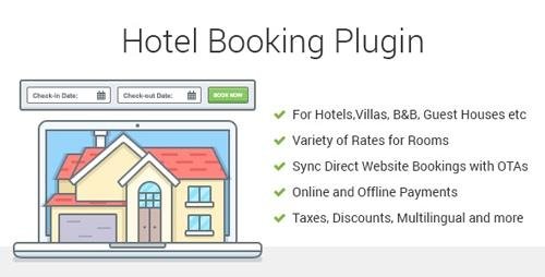 CodeCanyon - Hotel Booking v3.7.0 - WordPress Plugin - MotoPress Hotel Booking - 19603111