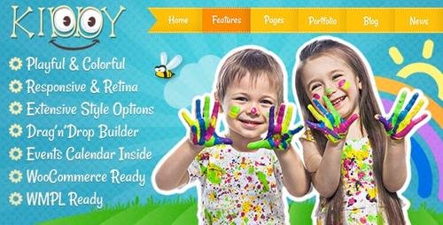 ThemeForest - Kiddy v1.2.0 - Children WordPress theme - 13025968