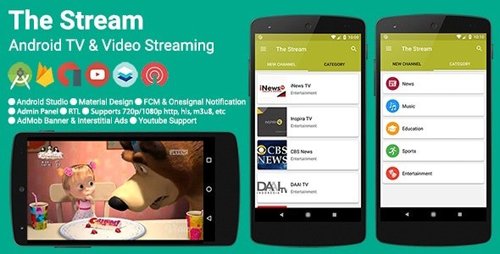 CodeCanyon - The Stream v2.4.0 - TV & Video Streaming App - 19956555 - NULLED