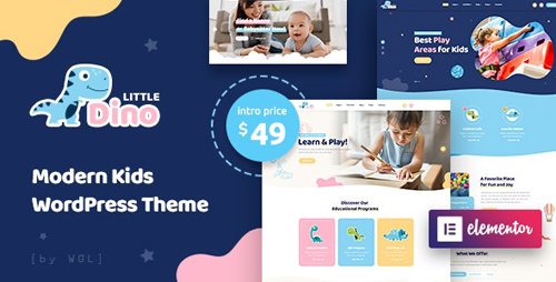 ThemeForest - Littledino v1.0.1 - Modern Kids WordPress Theme - 24525614 - NULLED