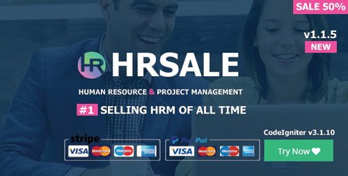 CodeCanyon - HRSALE v1.1.5 - The Ultimate HRM - 21665619