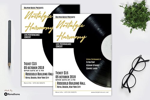 Harmony Music Event Flyer RY