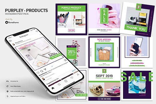 Purpley - Modern Product Instagram HR