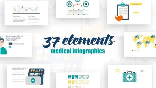 Infographics Medical Elements 2 24713696