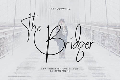 The Bridger - Script Font RY