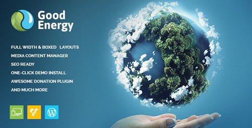 ThemeForest - Good Energy v1.6 - Ecology & Renewable Power Company WordPress Theme - 12909437