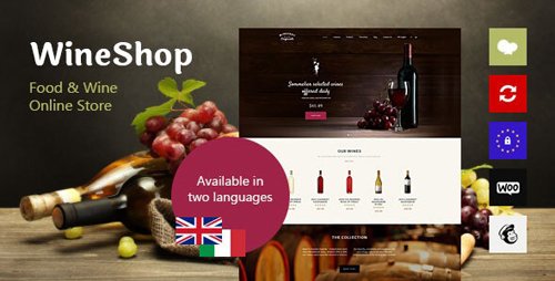 ThemeForest - WineShop v2.3.1 - Food & Wine Online Store WordPress Theme - 13417308